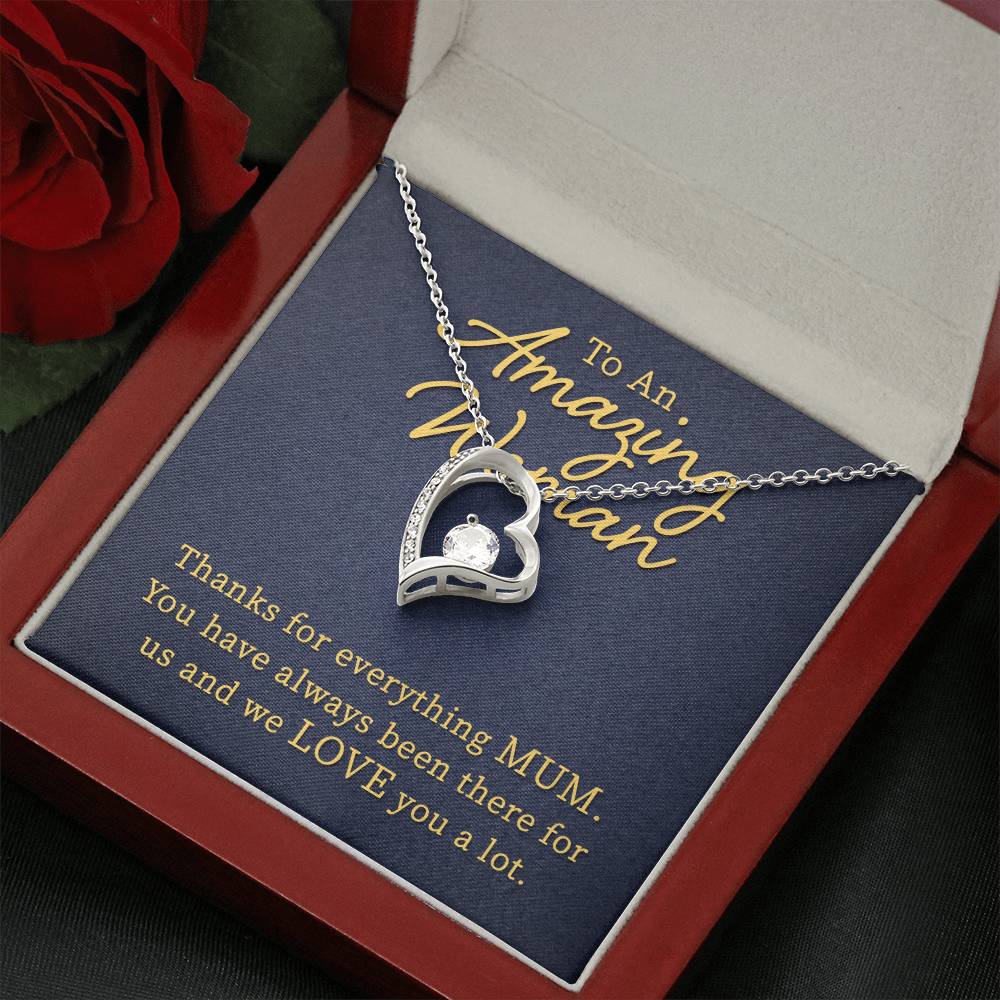 To An Amazing Woman - Forever Love Necklace