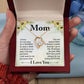Mom - I know it's not easy - Forever Love Necklace