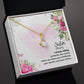 Sister - A female sibling - Alluring Beauty Necklace