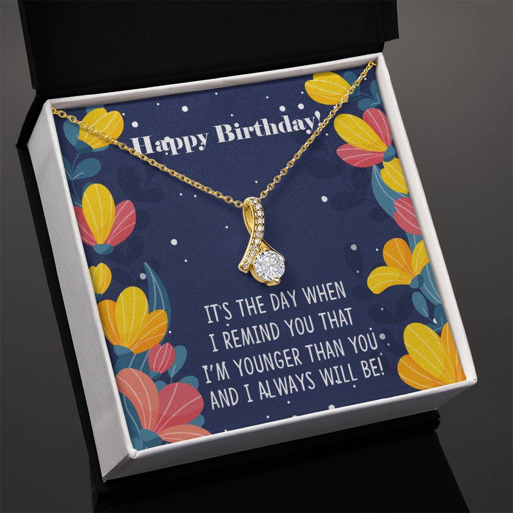 Sister - Happy Birthday - Alluring Beauty Necklace