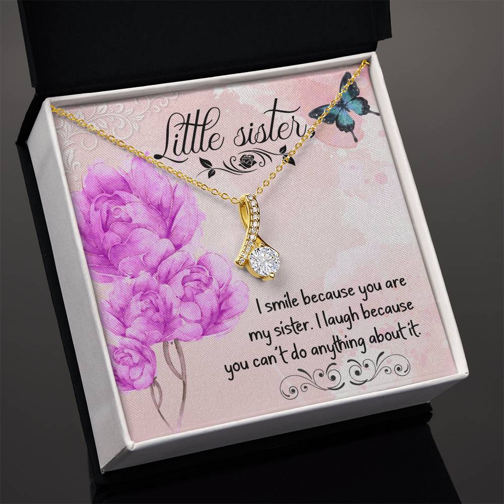 Little Sister - I smile because you are - Alluring Beauty Necklace