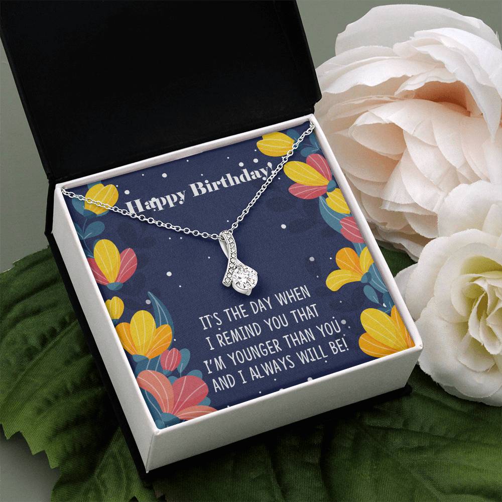 Sister - Happy Birthday - Alluring Beauty Necklace