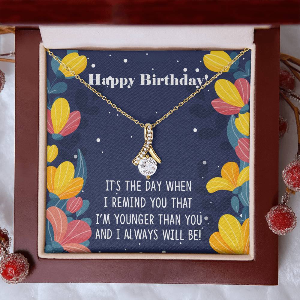 Sister - Happy Birthday - Alluring Beauty Necklace