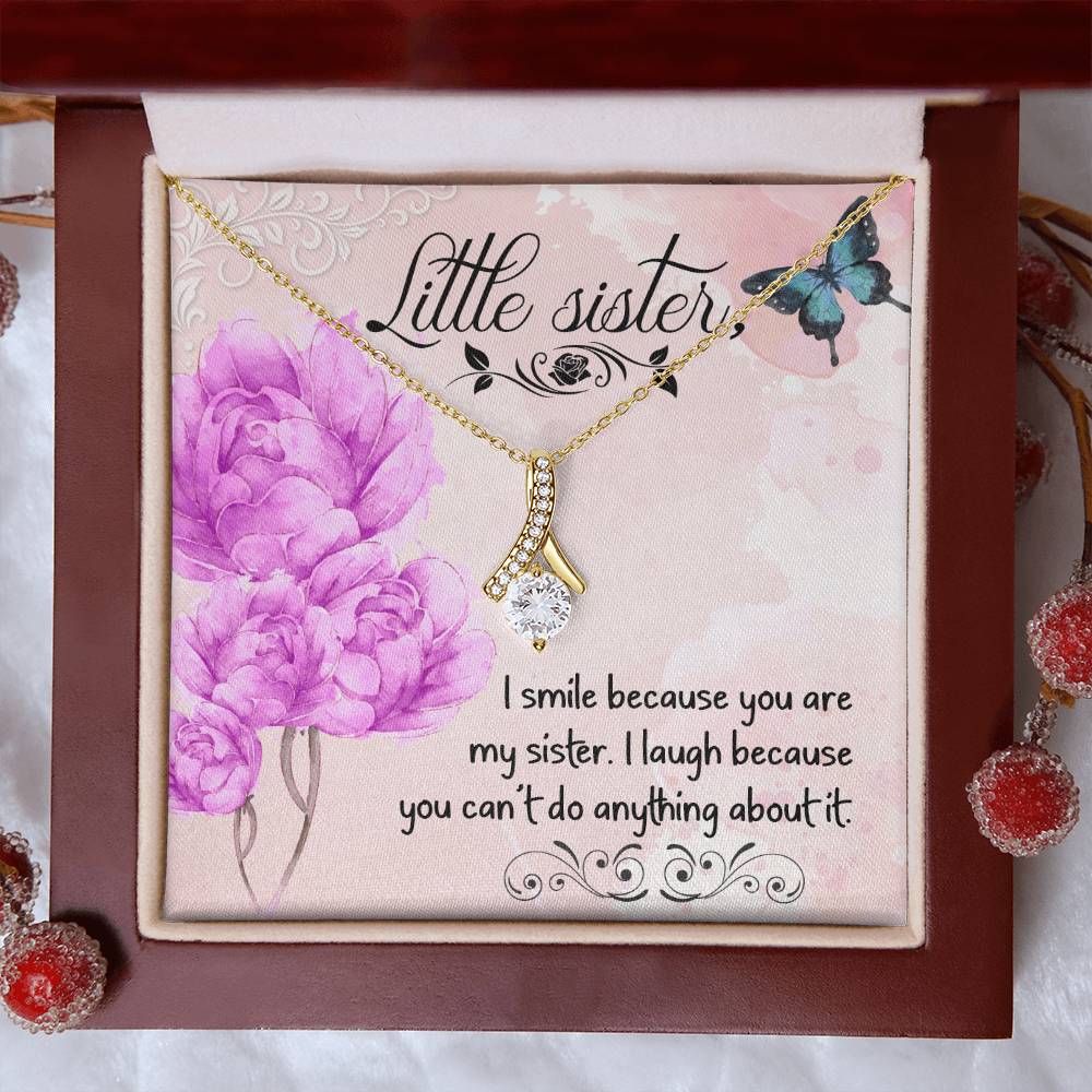 Little Sister - I smile because you are - Alluring Beauty Necklace