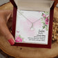 Sister - A female sibling - Alluring Beauty Necklace
