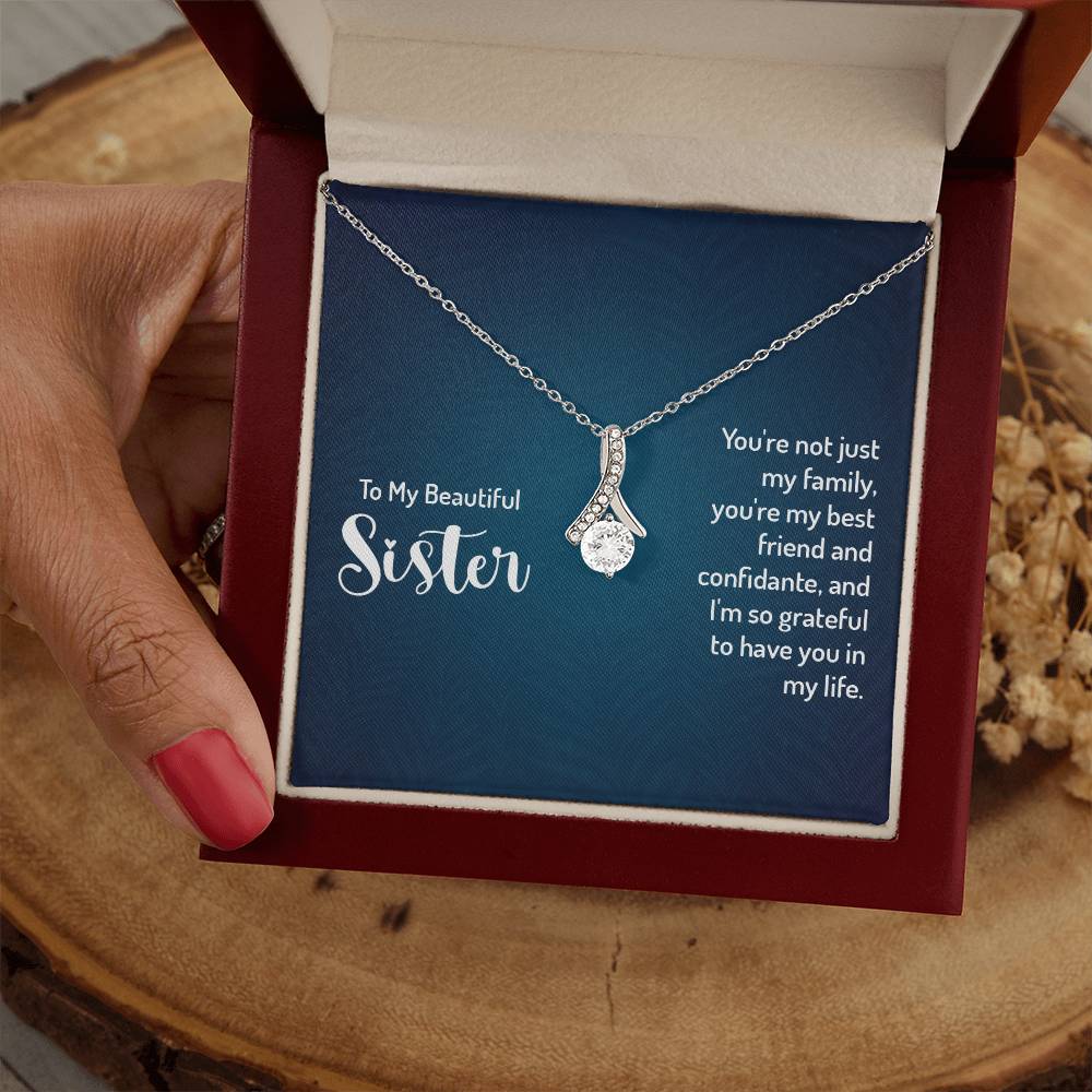 To my beautiful sister - Alluring Beauty Necklace