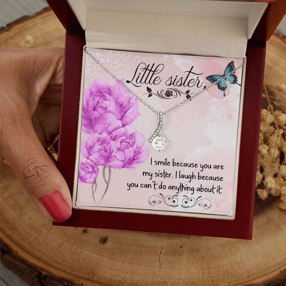 Little Sister - I smile because you are - Alluring Beauty Necklace