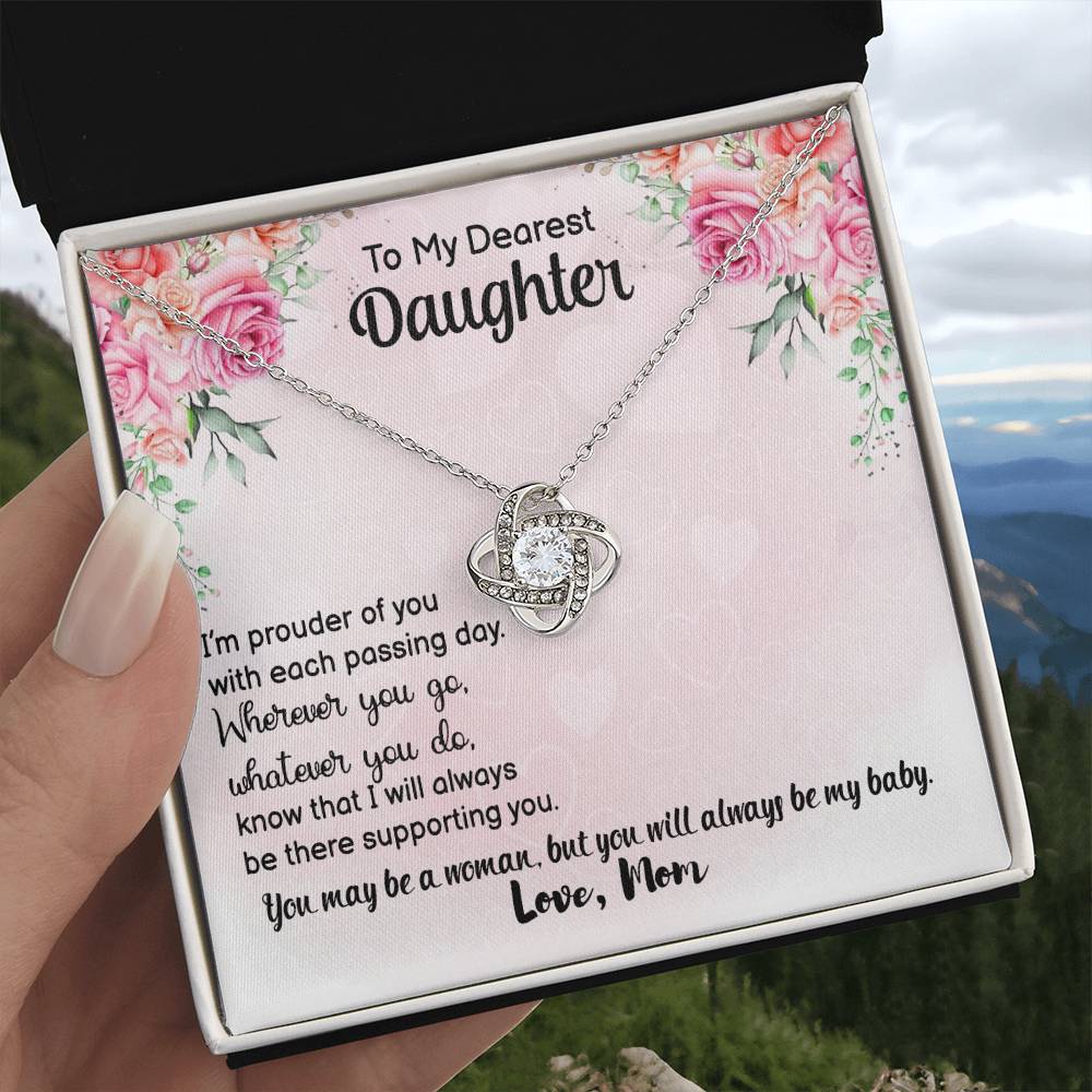 To My Dearest Daughter - Love Knot