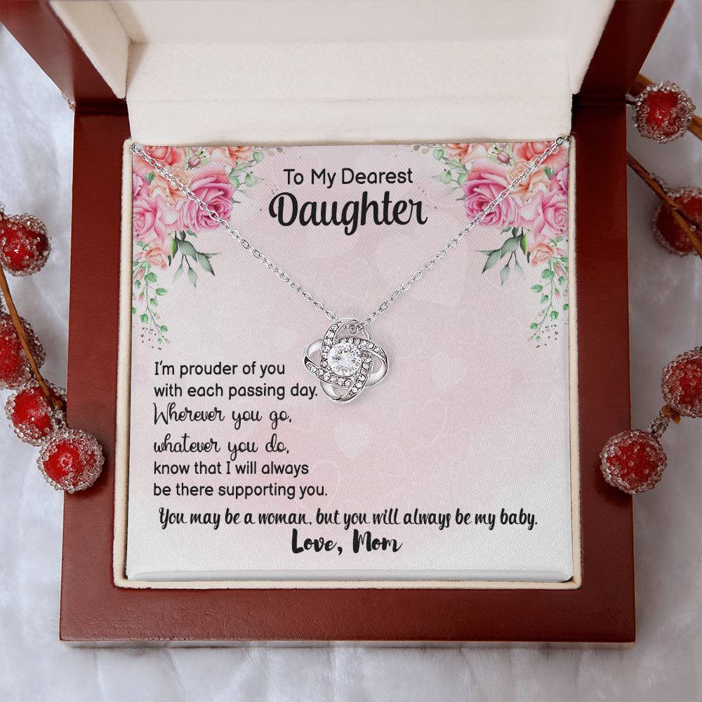 To My Dearest Daughter - Love Knot