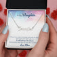 To My Daughter - When it’s too hard - Custom Name Necklace