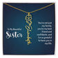 To My Beautiful Sister - Flower Name Necklace