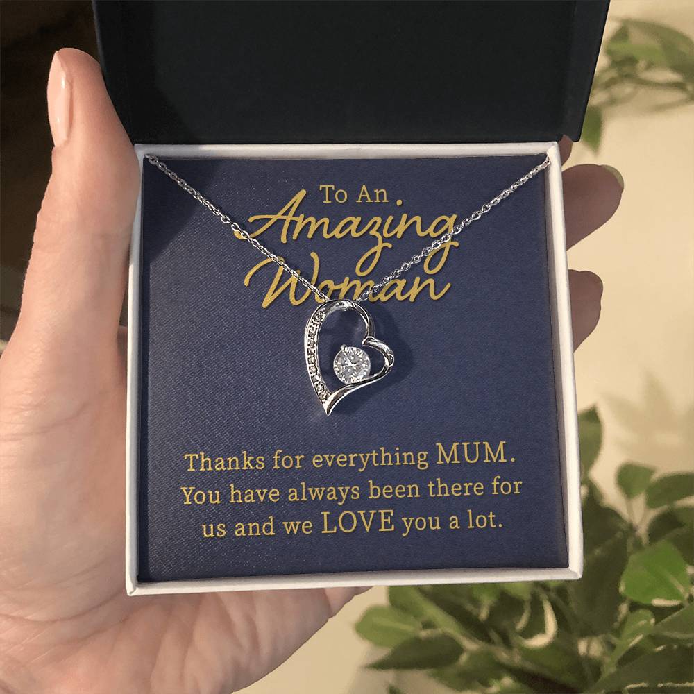 To An Amazing Woman - Forever Love Necklace