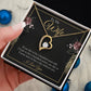 To My Wife - If you live to be a hundred - Forever Love Necklace