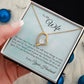 To My Wife - Proud To Be Your Husband - Forever Love Necklace