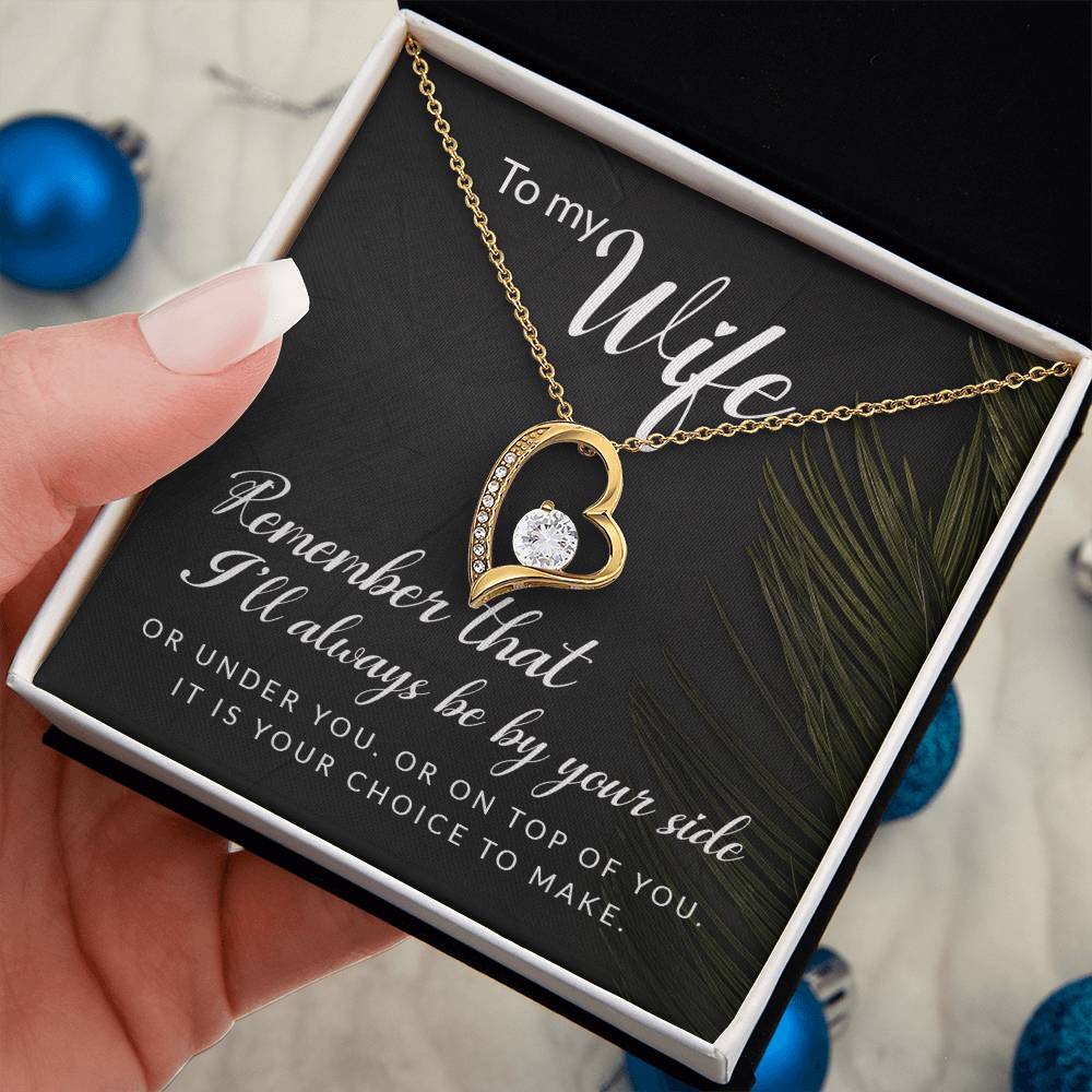 Remember that I'll always - Forever Love Necklace