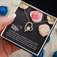 To my Wife - Just when I think - Forever Love Necklace